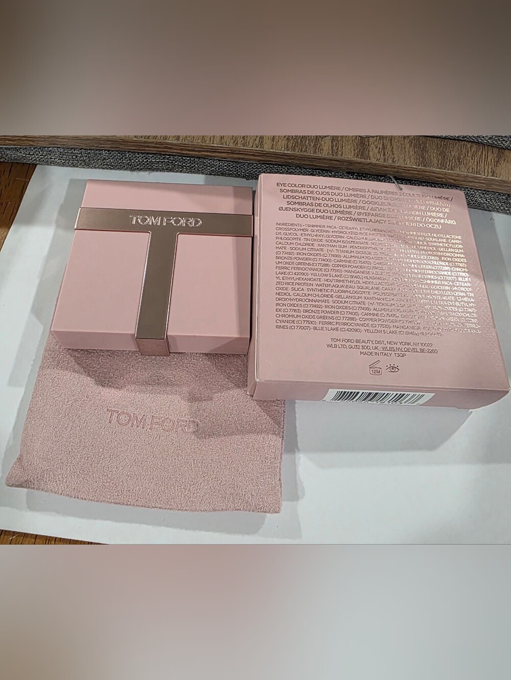 TOM FORD Love Collection Eye Color Duo Lumiére 01 Pink Desire. 0.12 oz 💥NEW💥 - Picture 6 of 9